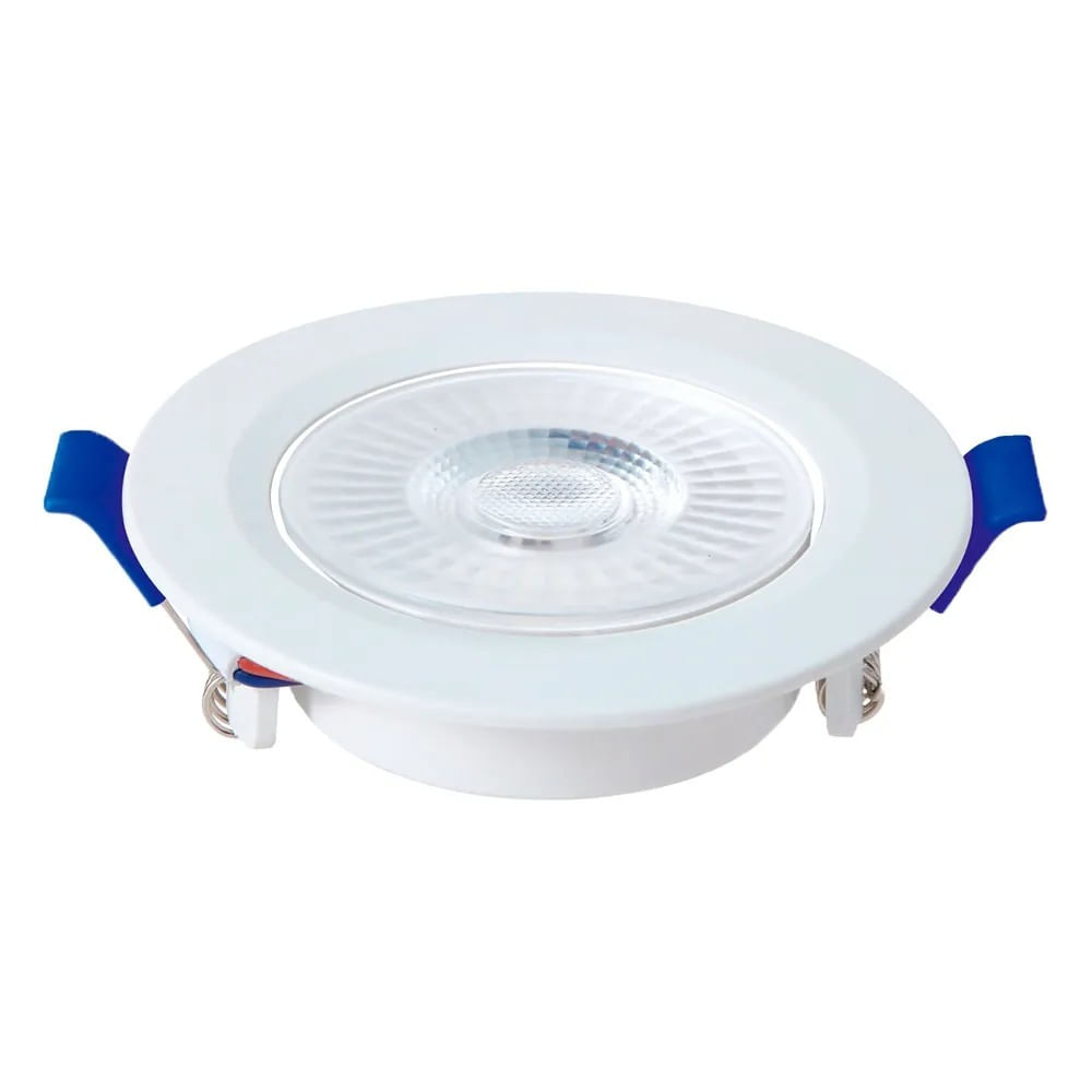 Spot LED Embutir Redondo Branco 6W Bivolt 6500K Blumenau