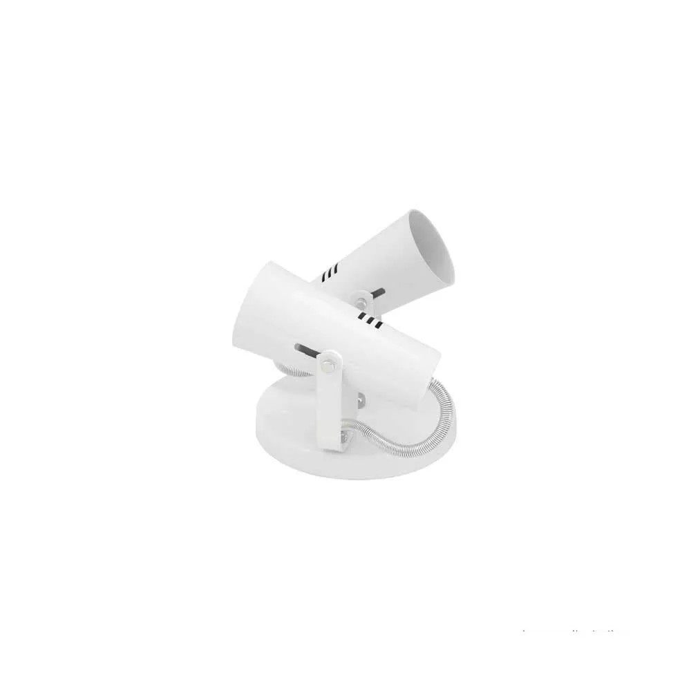 Spot Focus para 2 Lâmpadas E27 Branco Auremar