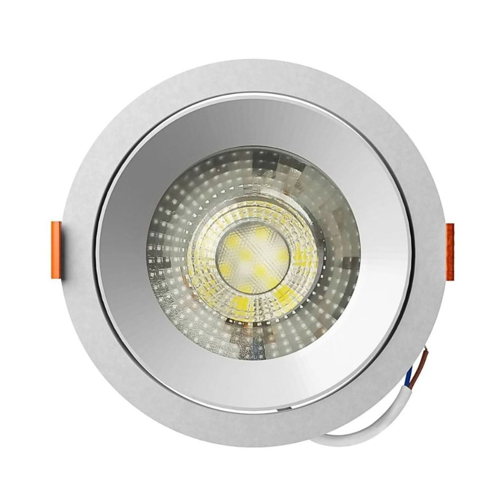 Spot De Embutir Easy Led 14W Redondo 6,5K Branco 140X34Mm Bivolt LLumm Bronzearte
