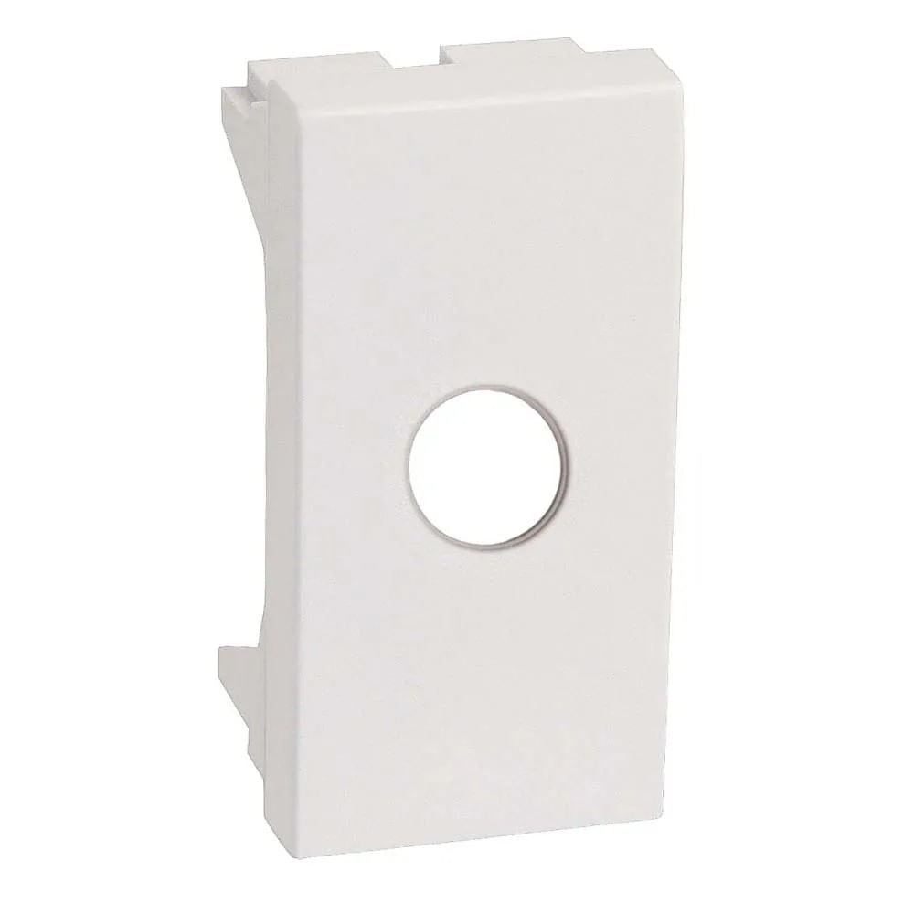 1 Módulo Saida de Fio 11mm Branco Protegido Contra Amarelamento 611048 Pial Plus Legrand