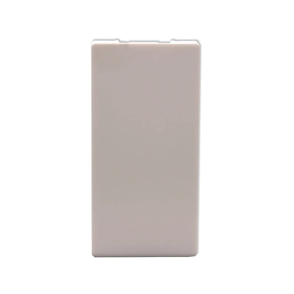 1 Módulo Cego Branco Acetinado Monocromático 611047bc Pial Plus Legrand