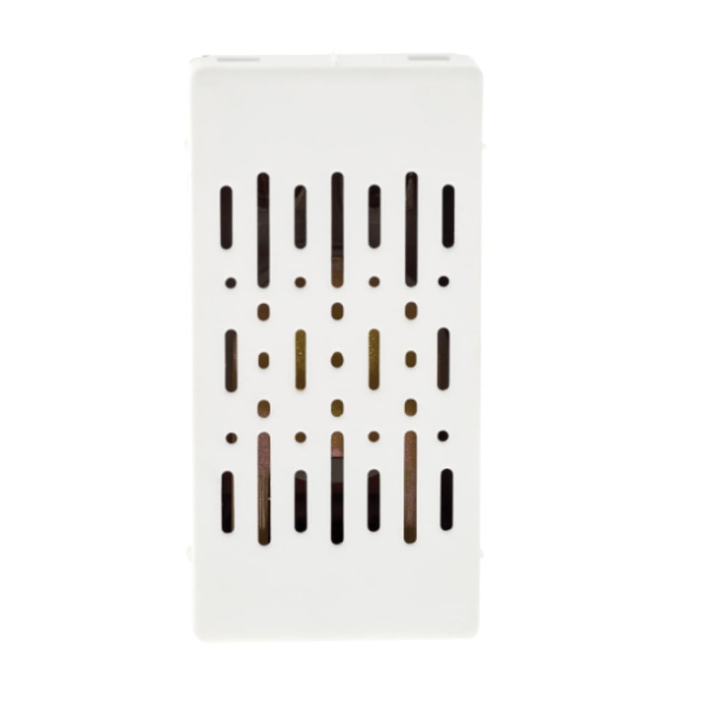 1 Módulo De Campainha Cigarra 50/60hz 127V Branco Acetinado Monocromático 611040bc Pial Plus Legrand