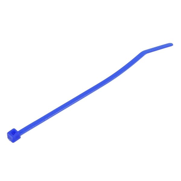 Abraçadeira Nylon T18R 100X2,5mm Com 100un Azul Hellermanntyton