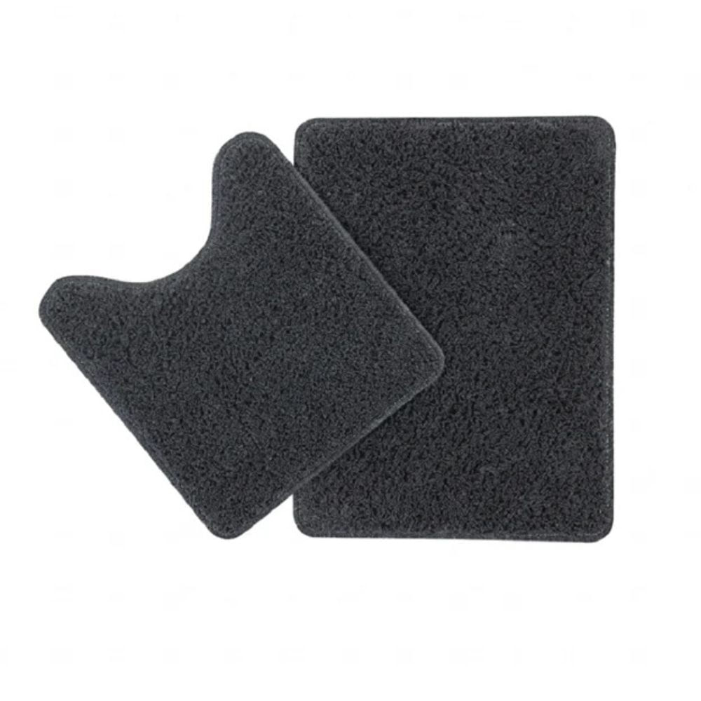 Kit Banho 2 Peças High Algodão Cinza Escuro Oasis