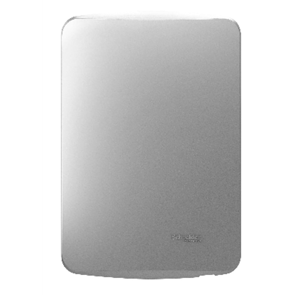 Placa 4x2 Cega Com Suporte Alumínio Miluz Colors Schneider