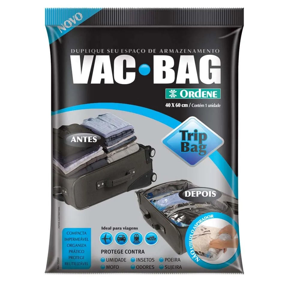 Vac Bag Trip 60X40Cm Ordene