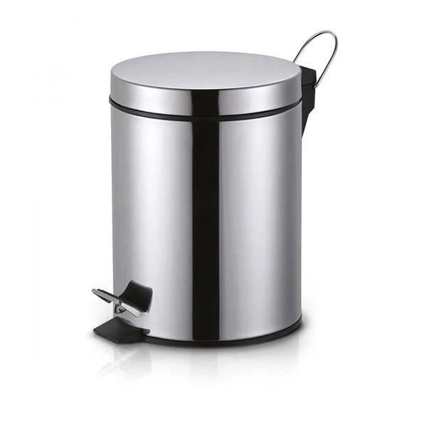 Lixeira de Inox com Pedal 5 Litros Coisas e Coisinhas