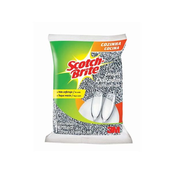 Esponja Prateada Scotch-Brite