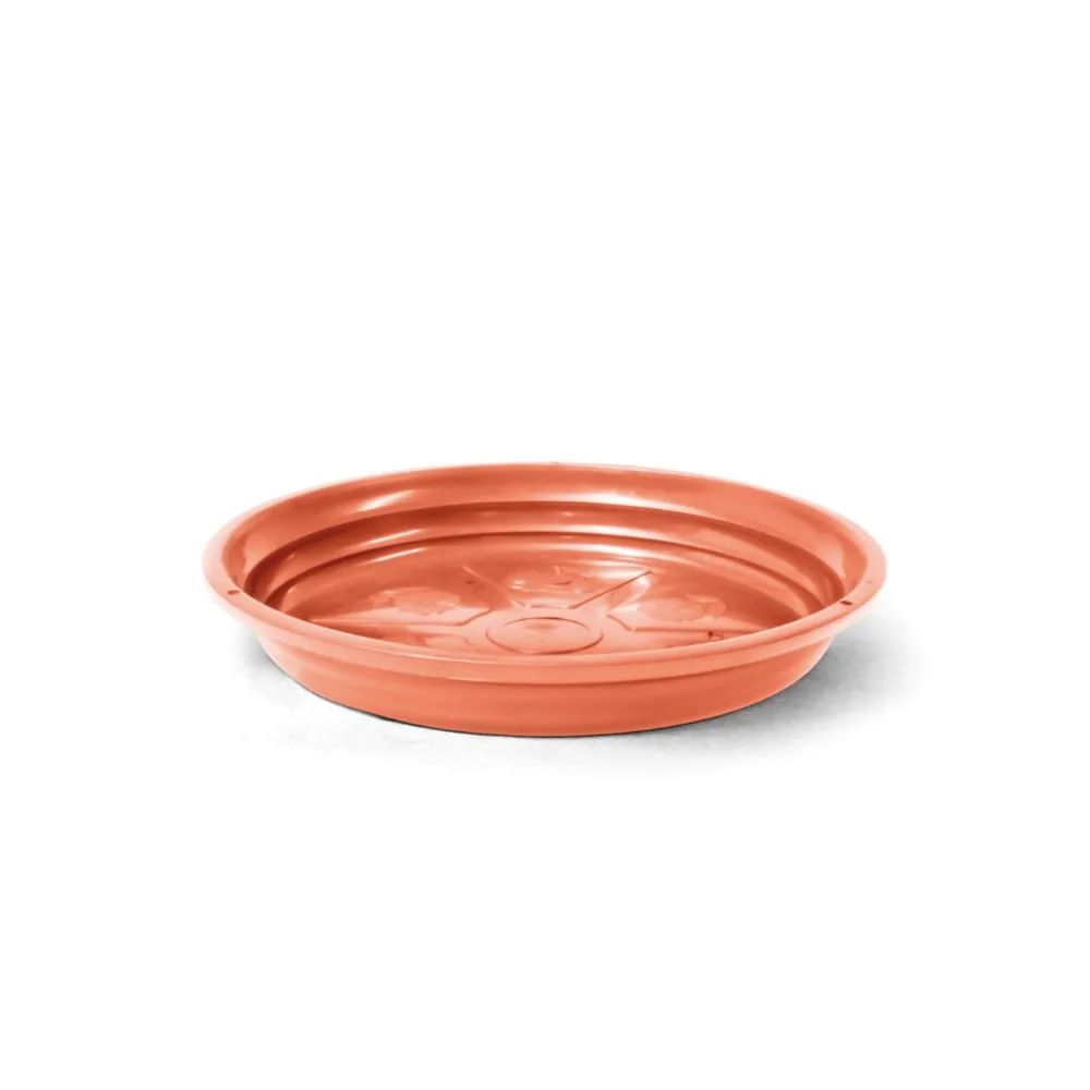 Prato Para Vaso N3 17,8cm Marrom Nutriplan