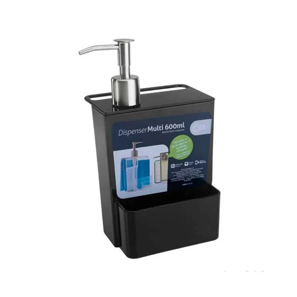 Dispenser Multi 600ml 20719/0008 preto Brinox