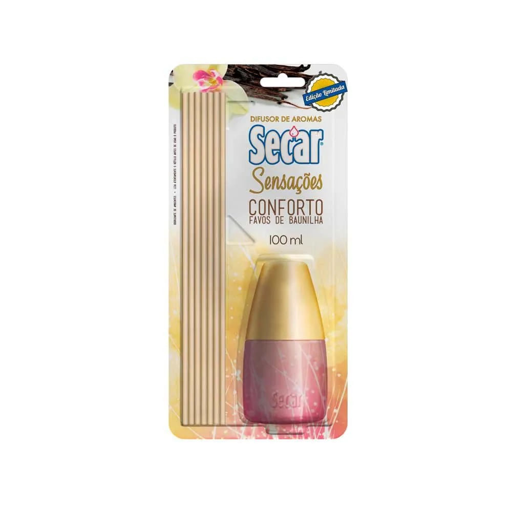 Difusor de aromas Sensações conforte favos de baunilha 100 ml Soin