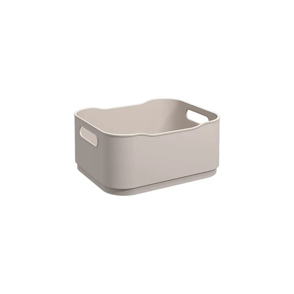 Cesta Pequena Light Gray Coza