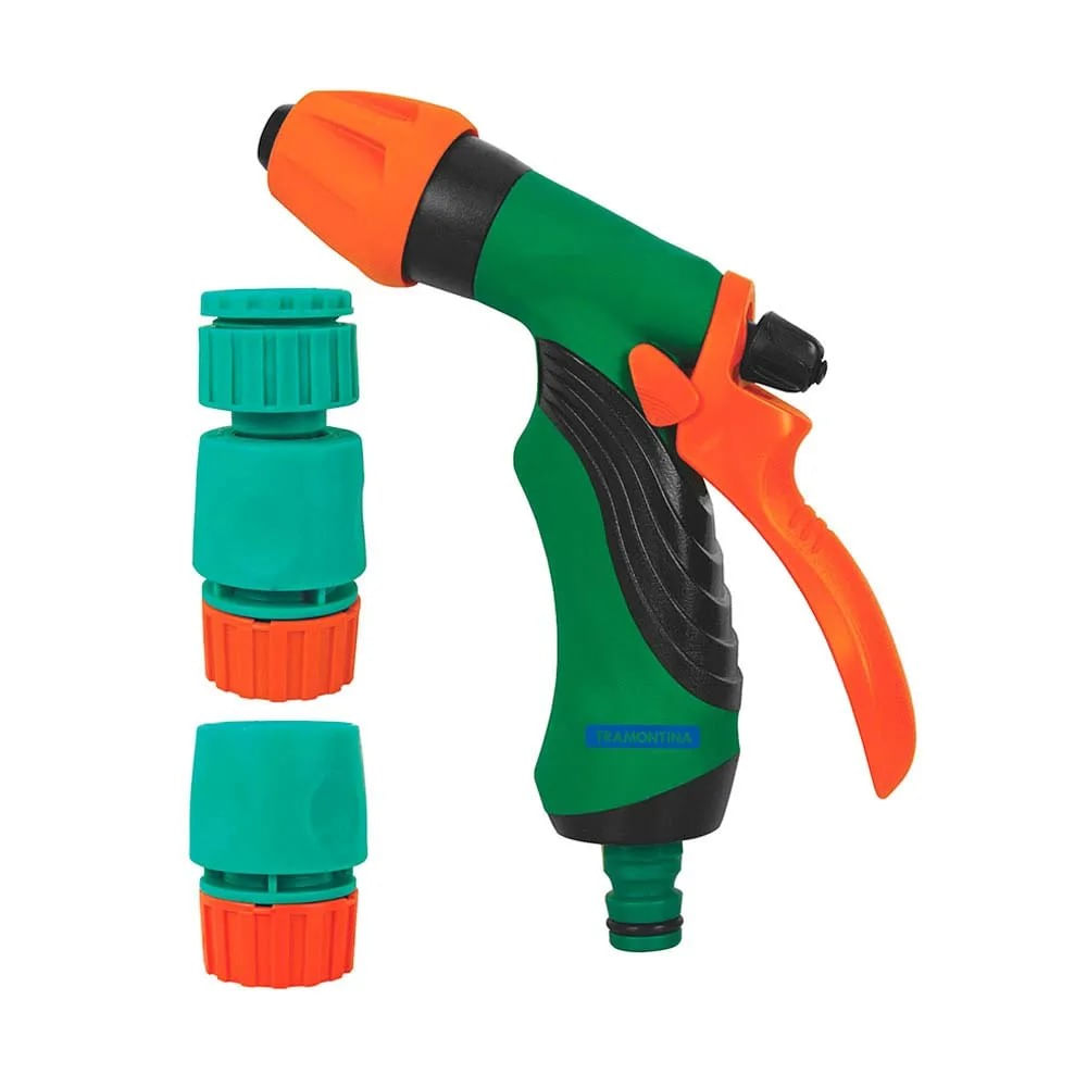 Conjunto para irrigação 4 engates rápidos hidropistóla Tramontina