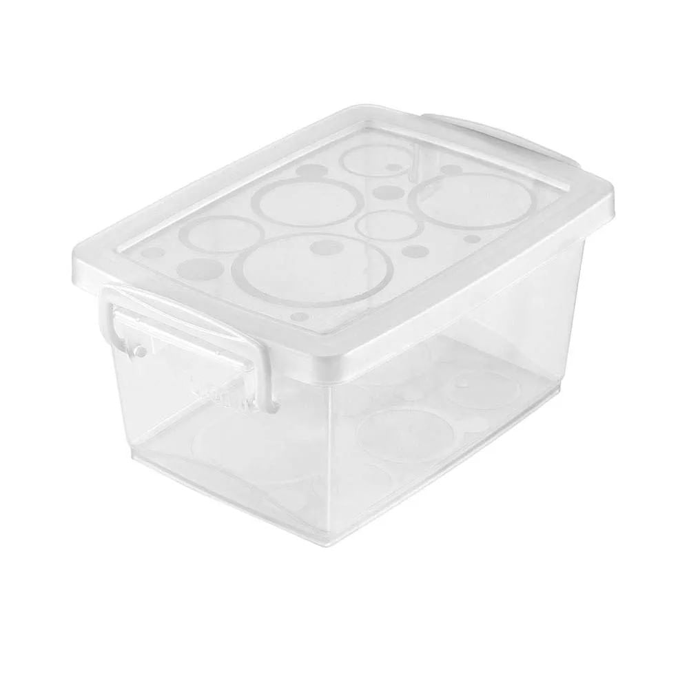 Organizador Com Alça Mini 1,5 Litros Bel Cristal Ordene