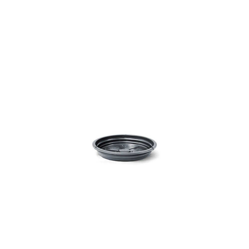 Prato Para Vaso N1,5 13,5cm Preto Nutriplan