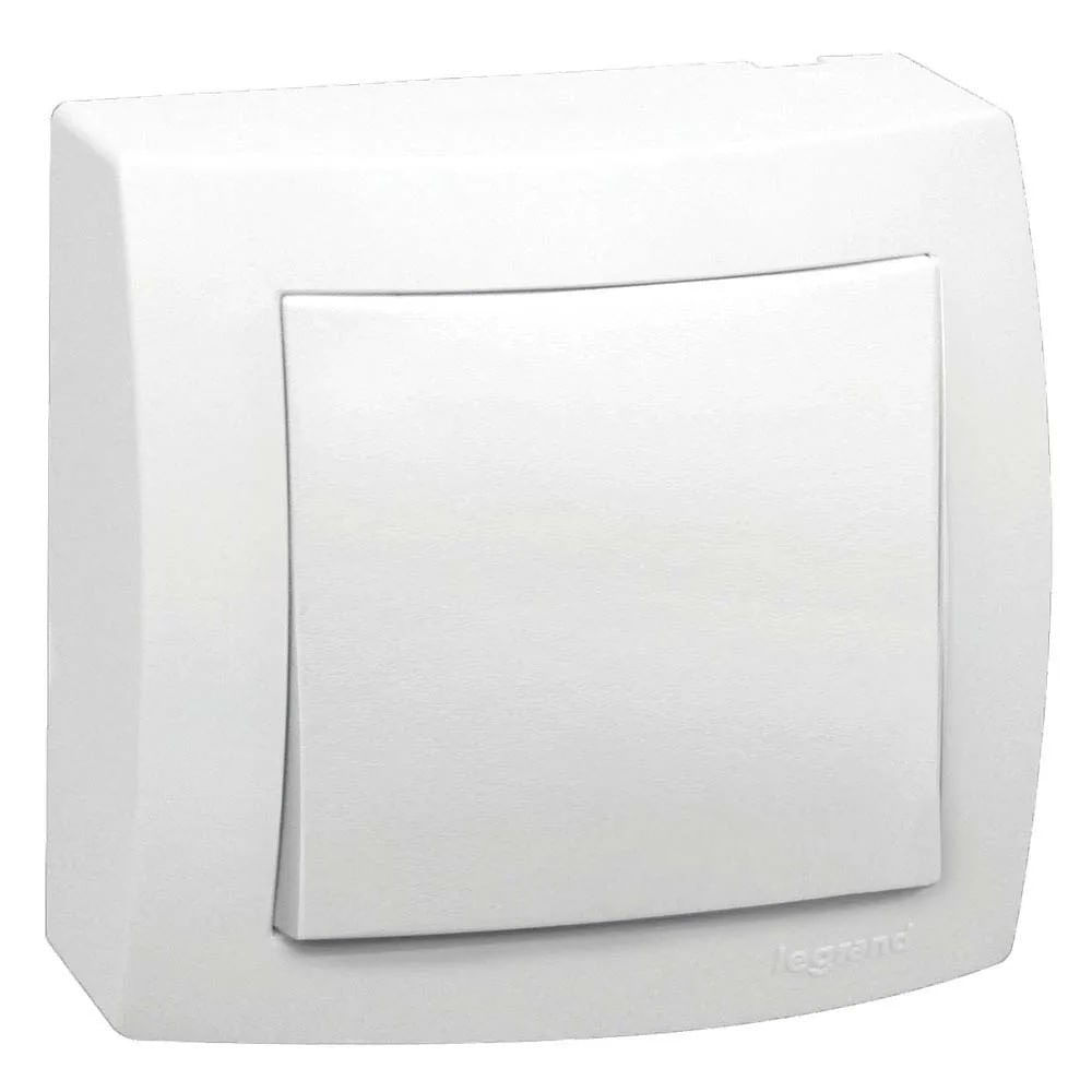 Interruptor Paralelo De Sobrepor 10a 250v Branco 675001 Pial Sistema X Legrand