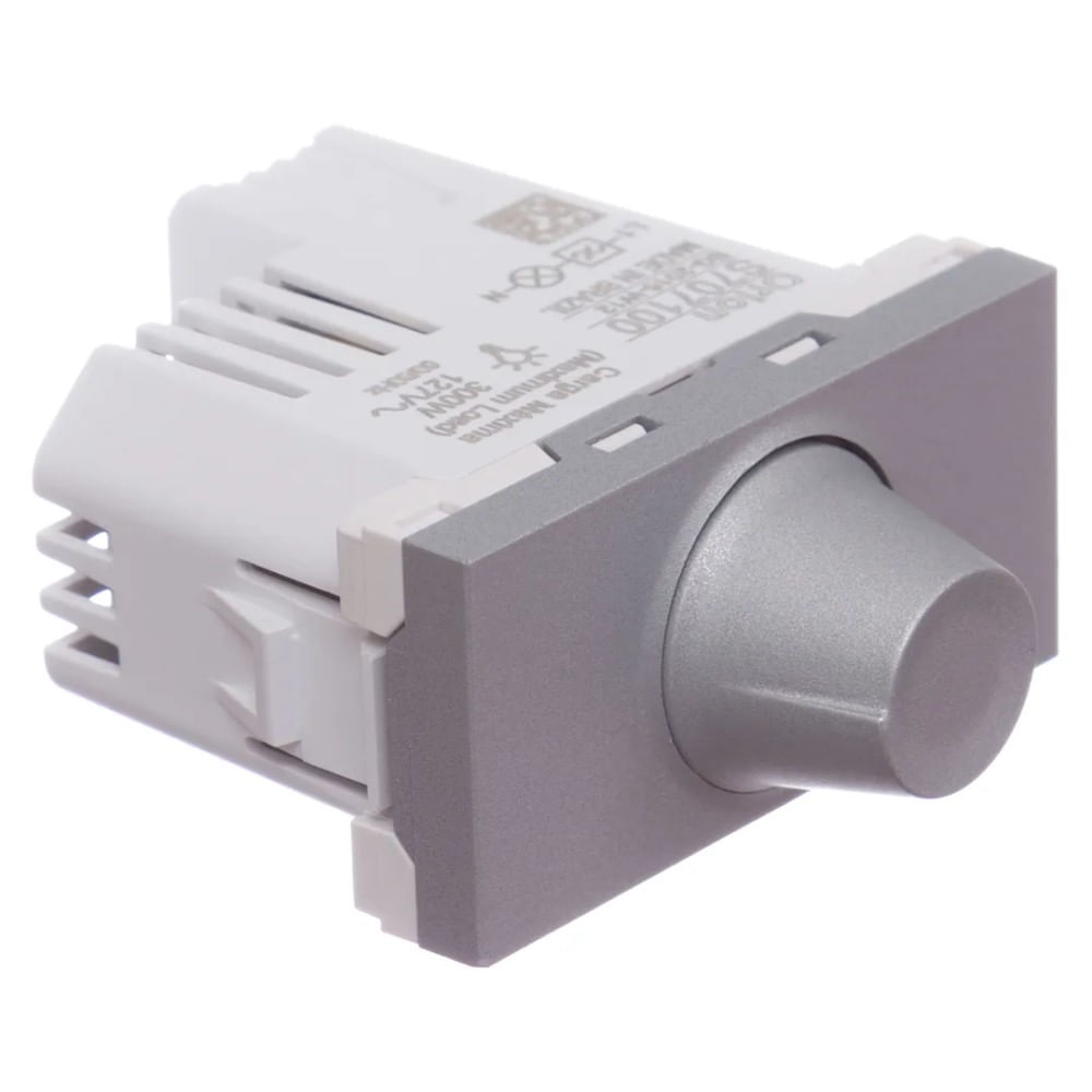 Módulo Dimmer Rotativo 127v 220v Lâmpadas Led 1m Alumínio Orion Schneider