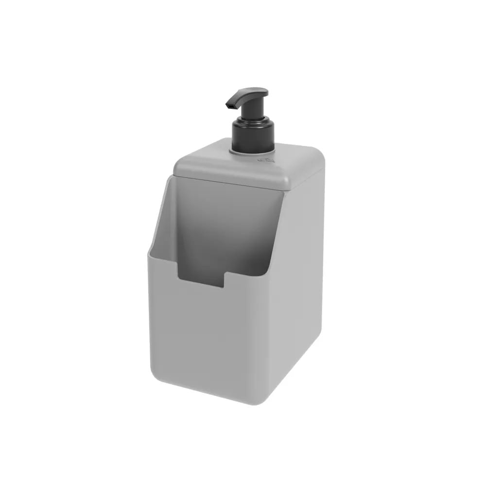 Dispenser Single 500ml Cinza Frio Coza