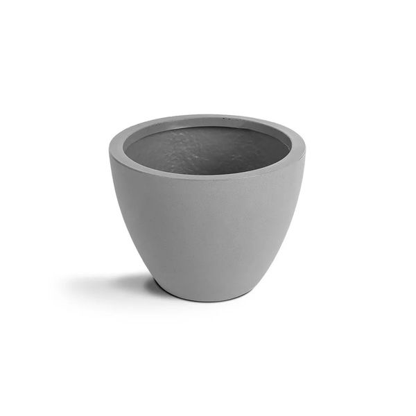 Vaso De Plástico Cone Baixo Pote N° 28 Cinza Vasap