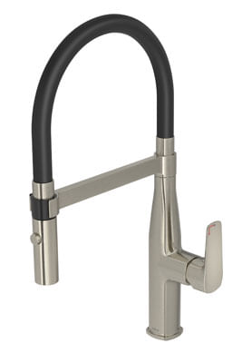 Monocomando Cozinha Level Motion Inox Preto Deca 2274Inxpt