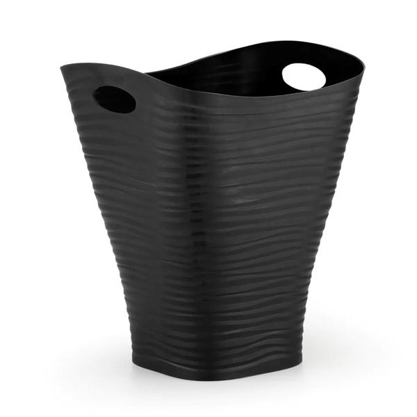 Cesto Lixeira Eco Dunas 6,5 Litros Preto Dasplast