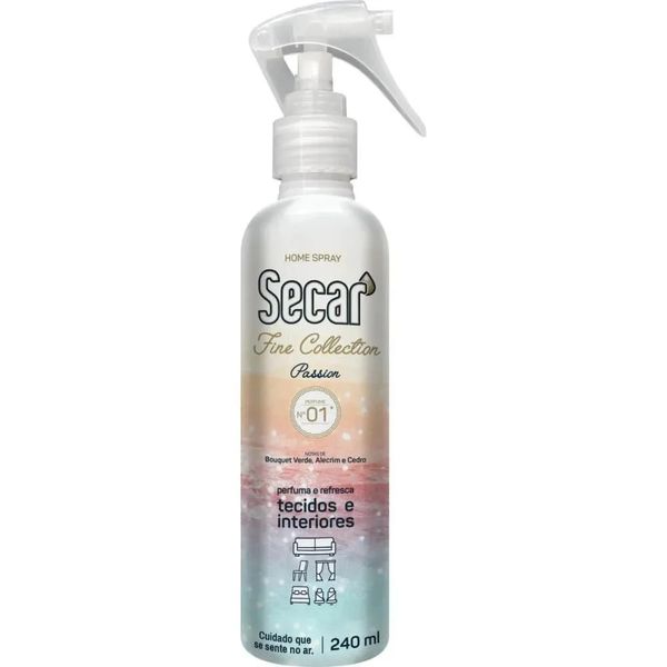 Aromatizador de Ambientes Home Spray Passion 240ml Secar