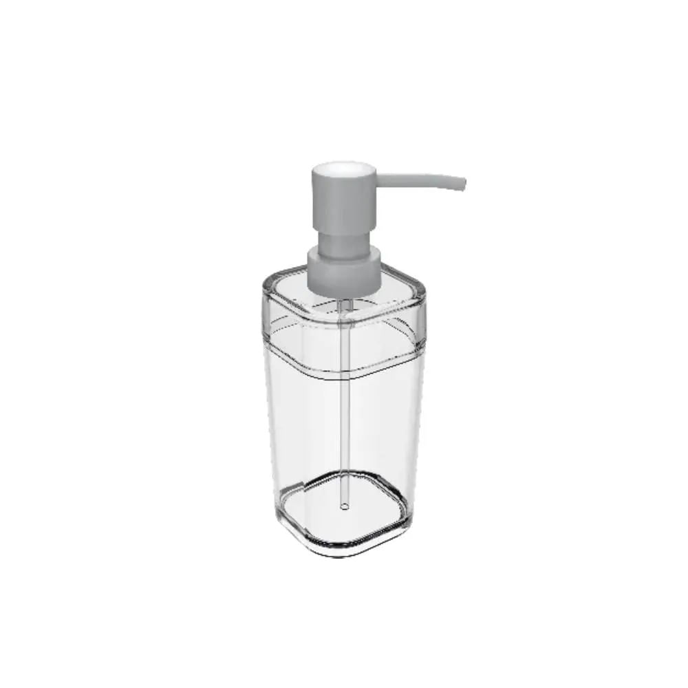 Porta Sabonete Liquido Splash 290Ml Cristal