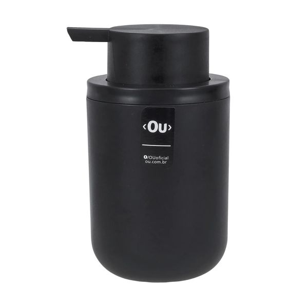 Porta Sabonete Liquído Bold Preto Ou