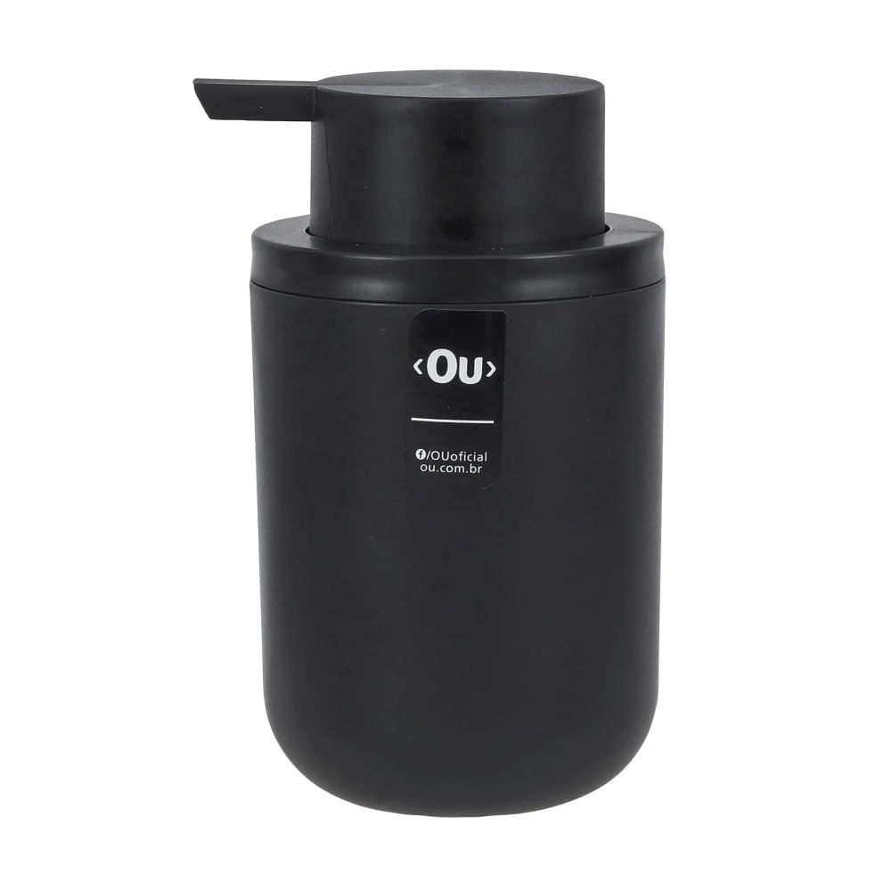 Porta Sabonete Liquído Bold Preto Ou