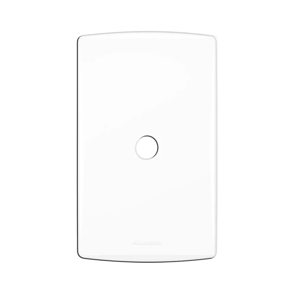 Placa De Saída De Fio Bianco Pró Com Suporte 4x2 Branco Alumbra