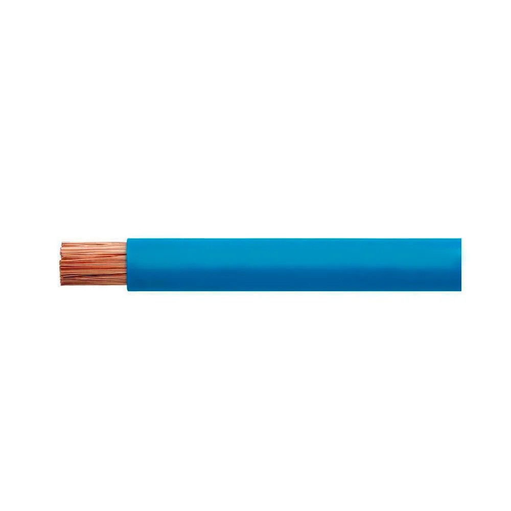 Cabo Flexível Antichamas 750V 4,0mm² Azul 15m Cobrecom
