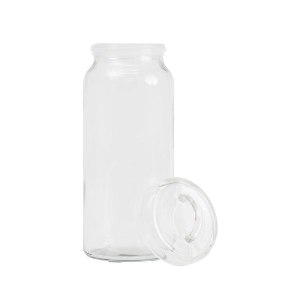 Pote Campo 1500Ml De Vidro Com Alca Redondo Mozcada