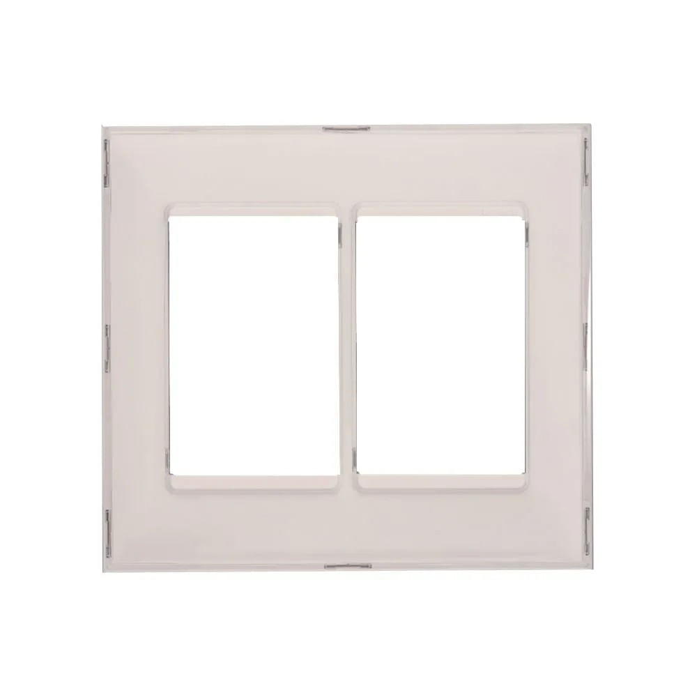 Placa 4x4 3 3 postos kristall Pial Plus + Placa 4x4 3 3 postos kristall Pial Plus