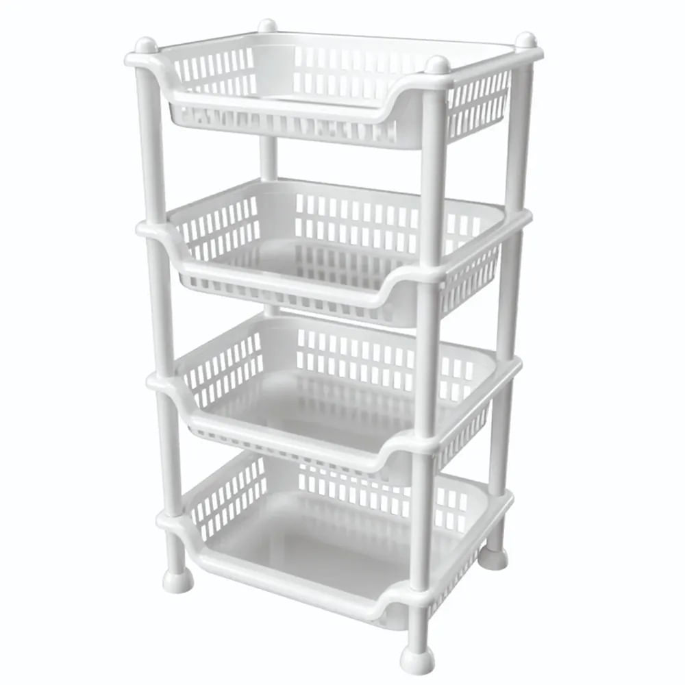 Prateleira Multiuso 4 Andares Branco Nitron
