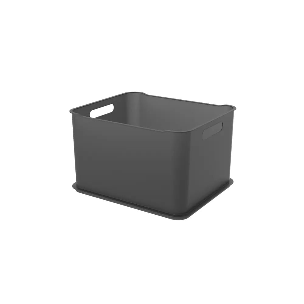 Cesta Fit Ultra Cinza Chumbo Coza