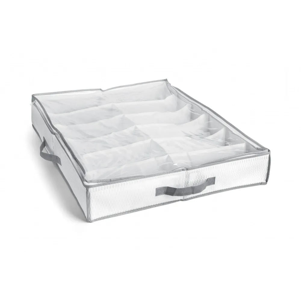 Sapateira Semi Flexível Com 12 Divisórias My Closet Branco Ordene