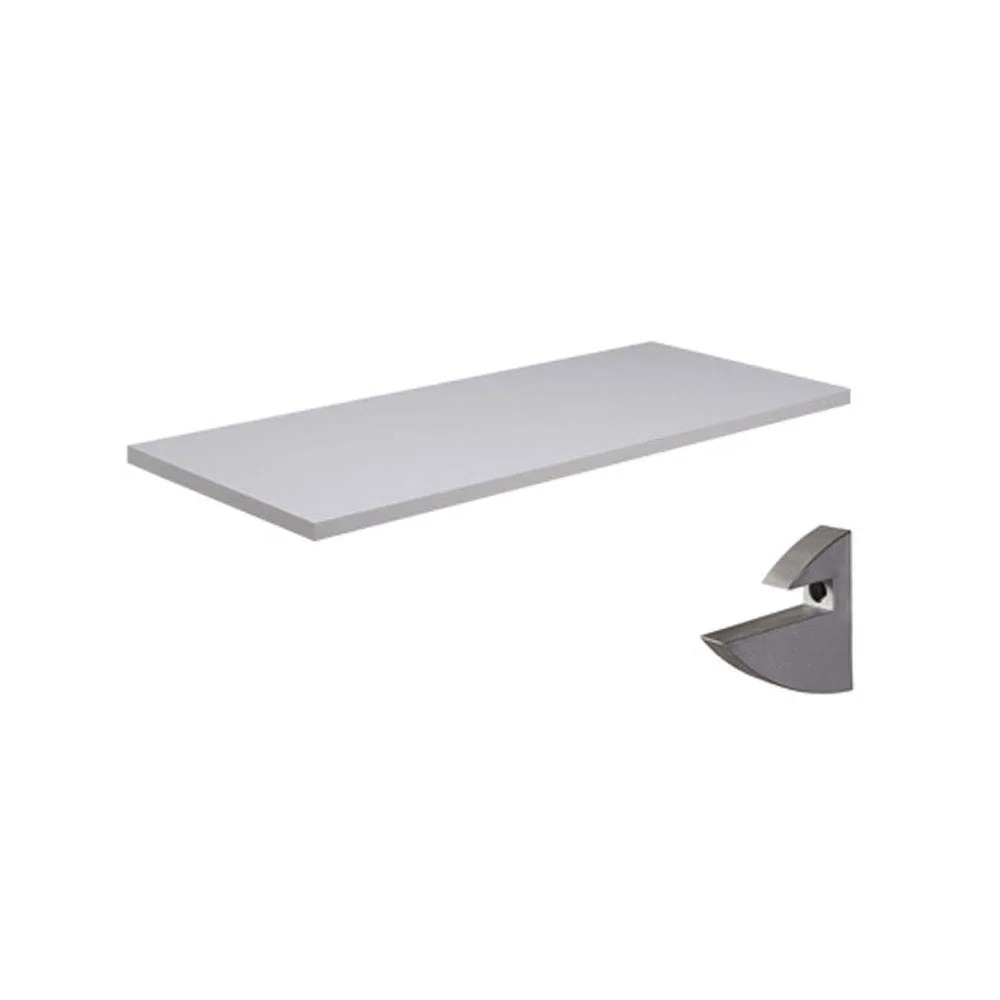 Prateleira Vangard Concep 20x60cm branca Prat-k