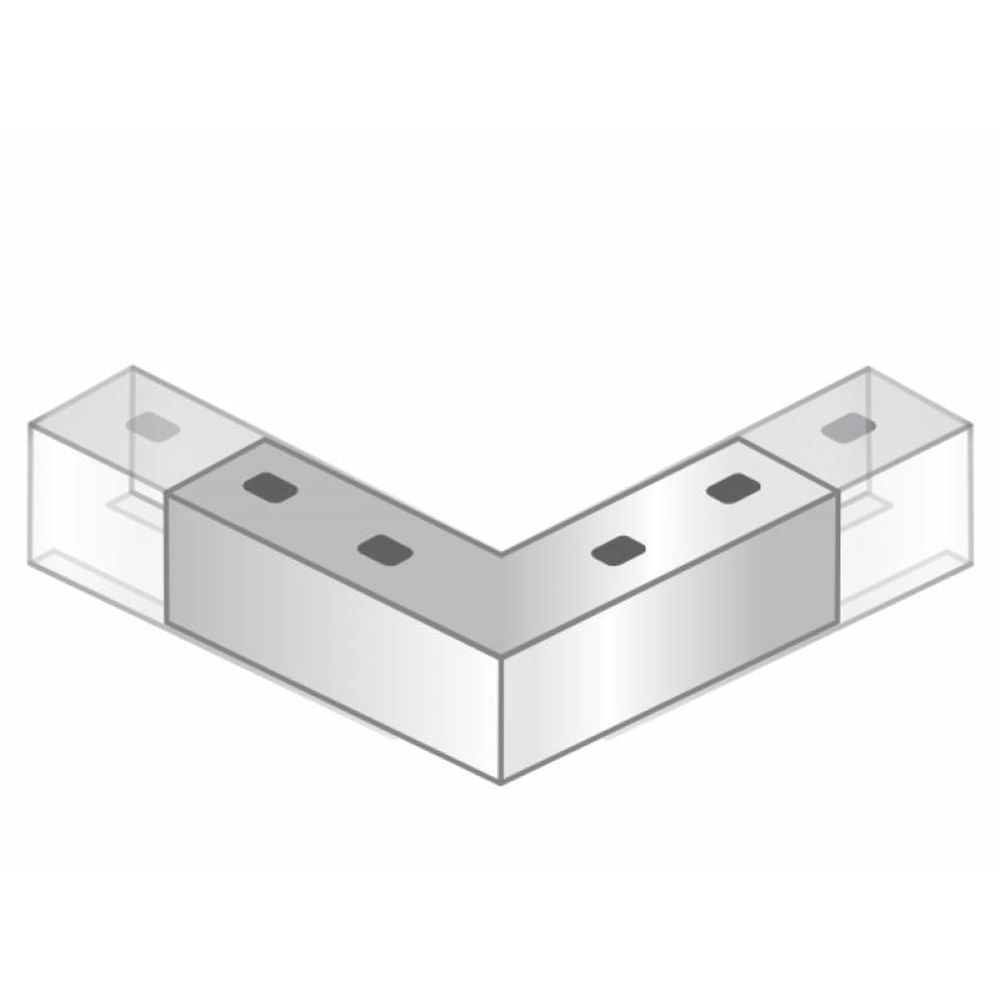 Emenda Interna para Perfilado em L 38x38 Aço Perfil Líder Emenda Interna para Perfilado em L 38x38 Aço Perfil Lider