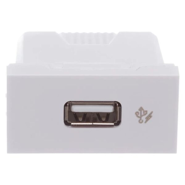 Módulo Tomada Carregador Usb 1a Tipo A 127v 220v Branco Orion Schneider