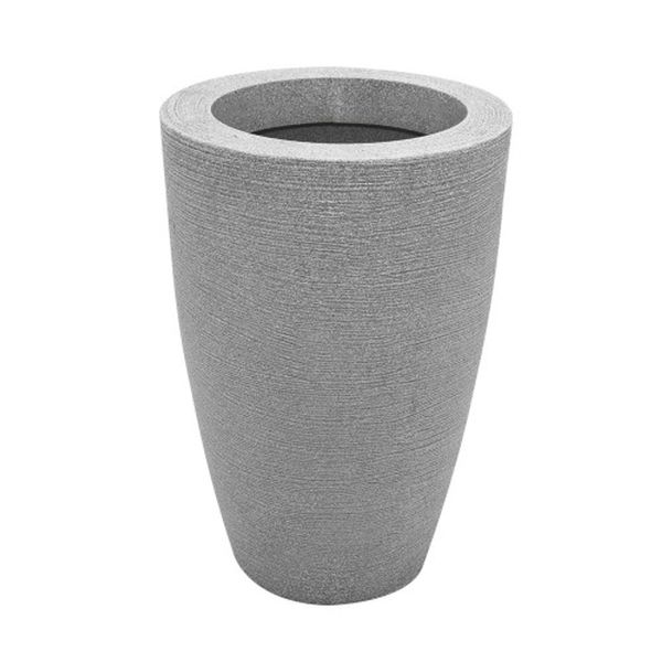 Vaso Cone Grafiato 55 Cinza Claro