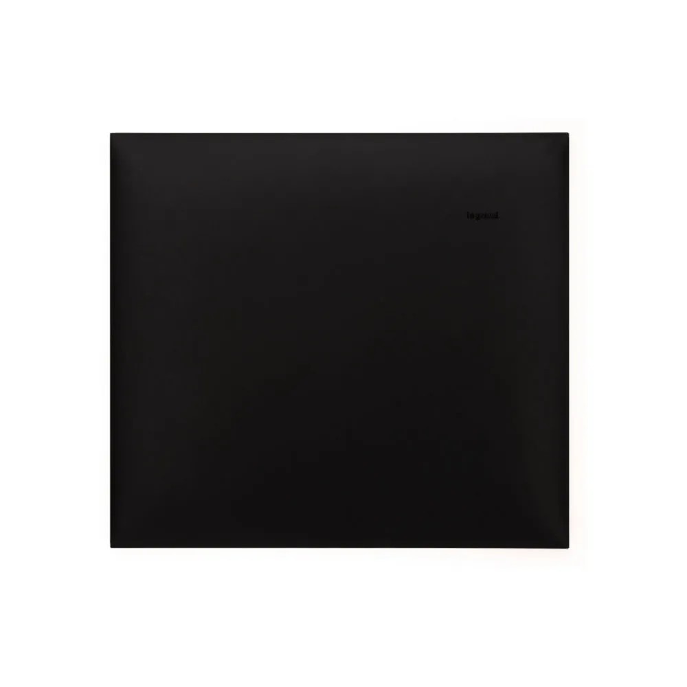 Placa Cega 4x4 Preta Pial Plus +