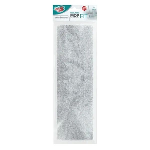 Refil Mop Lava E Seca Fit Flash Limp