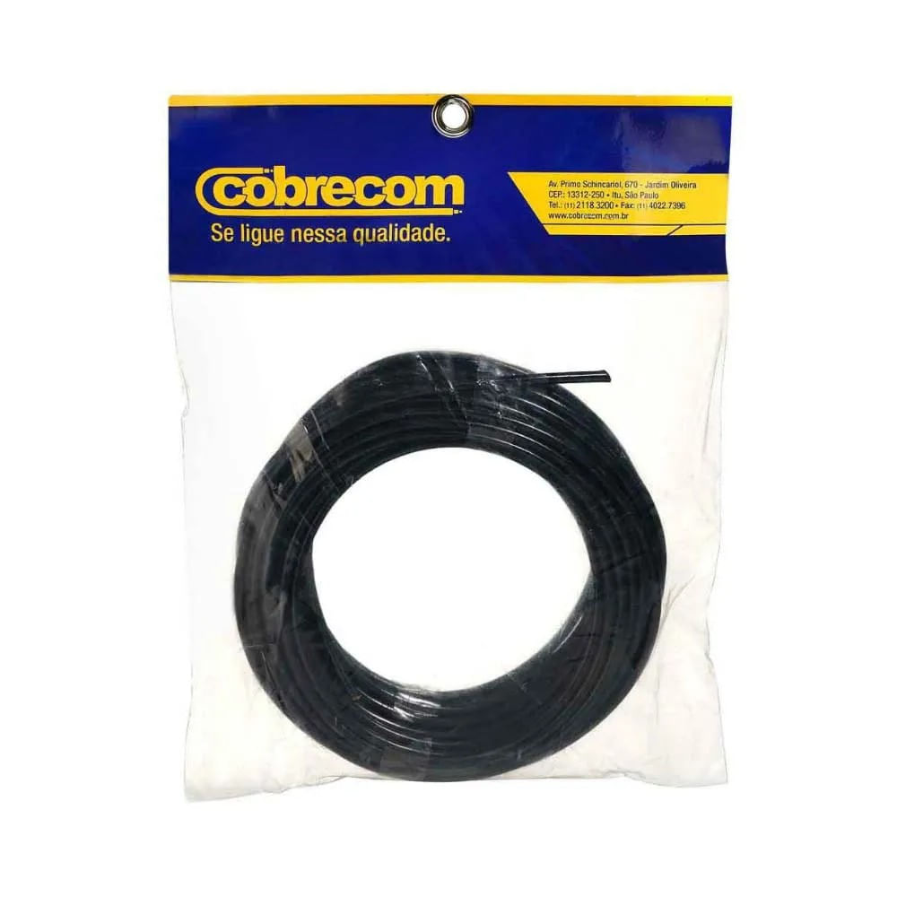 Cabo Flexível Antichamas 750V 6,0mm² Verde 15m Cobrecom