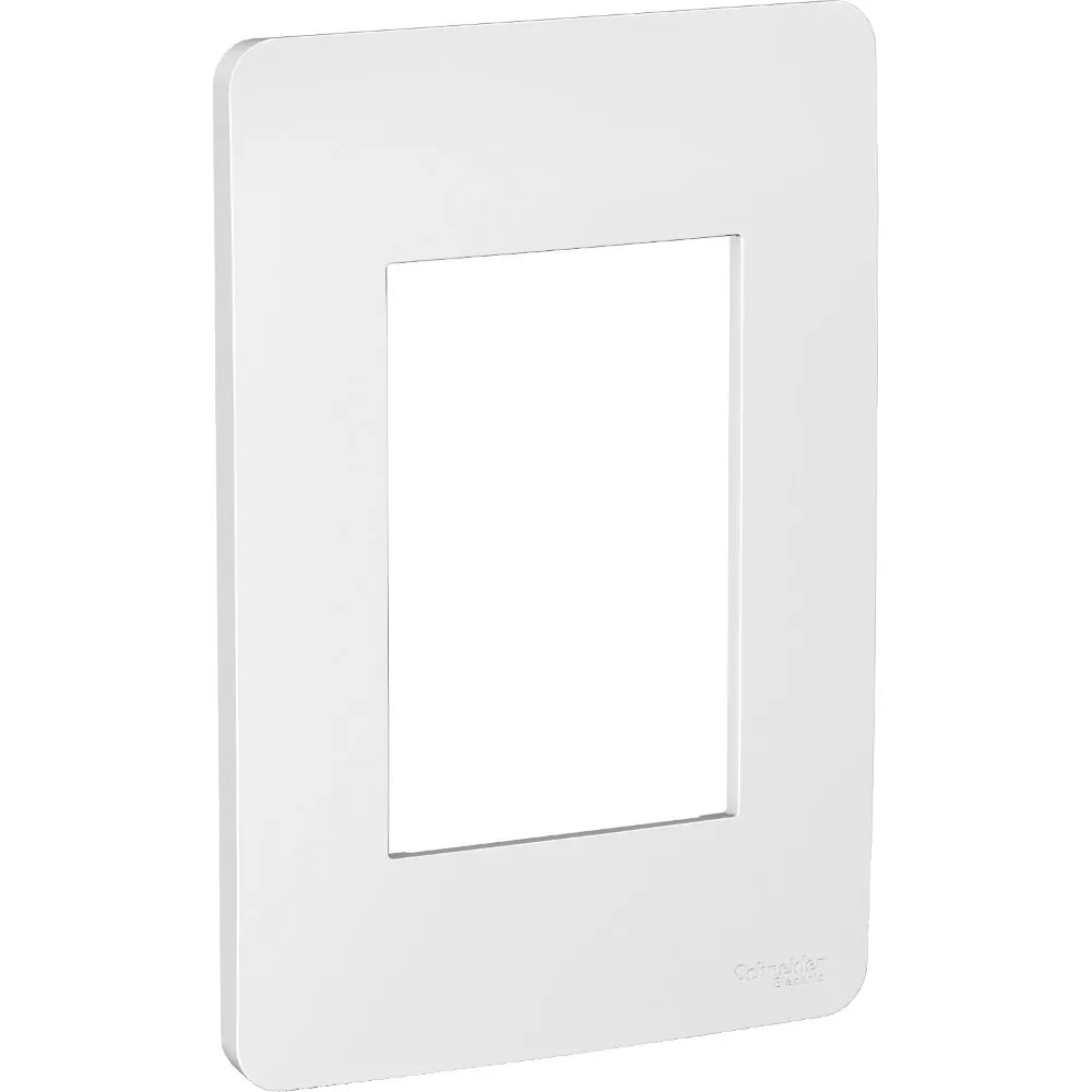 Placa 4X2 3 Postos Gamma Silver Orion