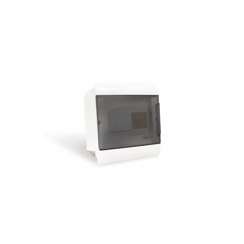 Quadro De Embutir Ouro Box 08 Din Porta Fume Steck