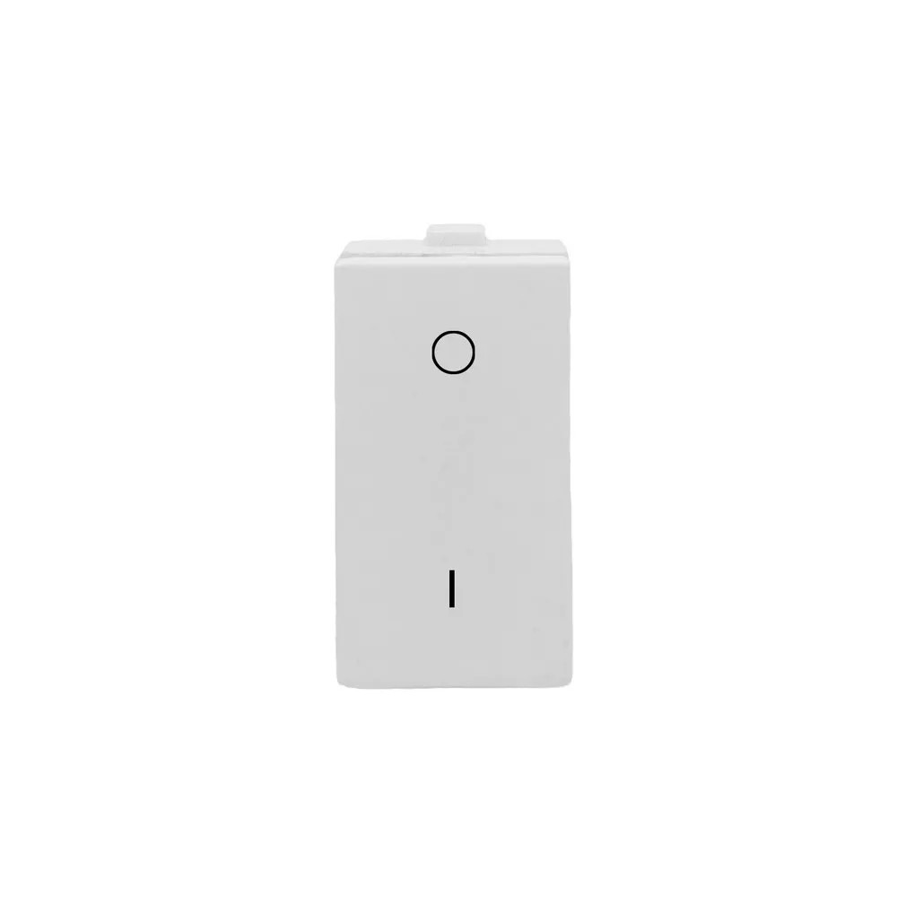Modulo 1 Interrupor Bipolar Paralelo Branco Rivez Dicompel