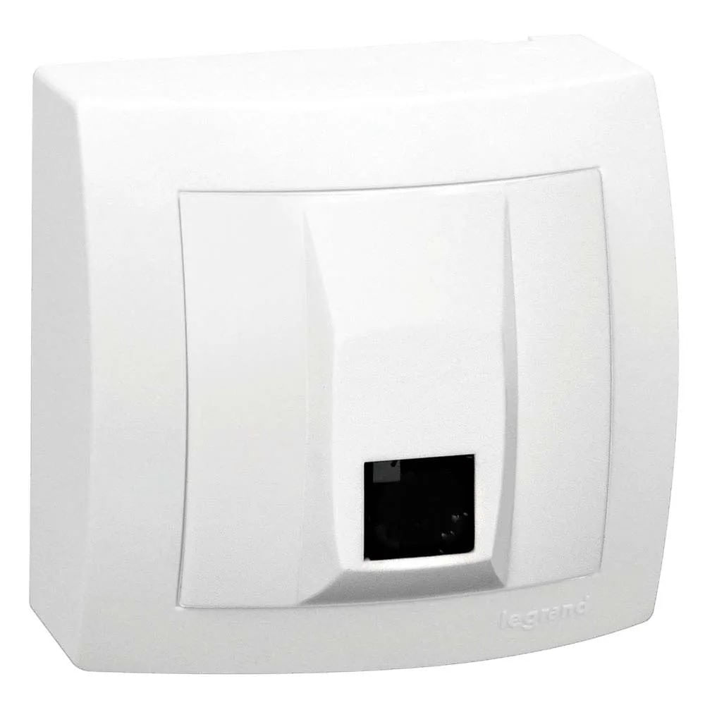 Tomada Para Telefone Rj11 2 Fios Para Instalações Aparentes Com Canaletas Do Sistema X 675017 Sistema X Pial Legrand