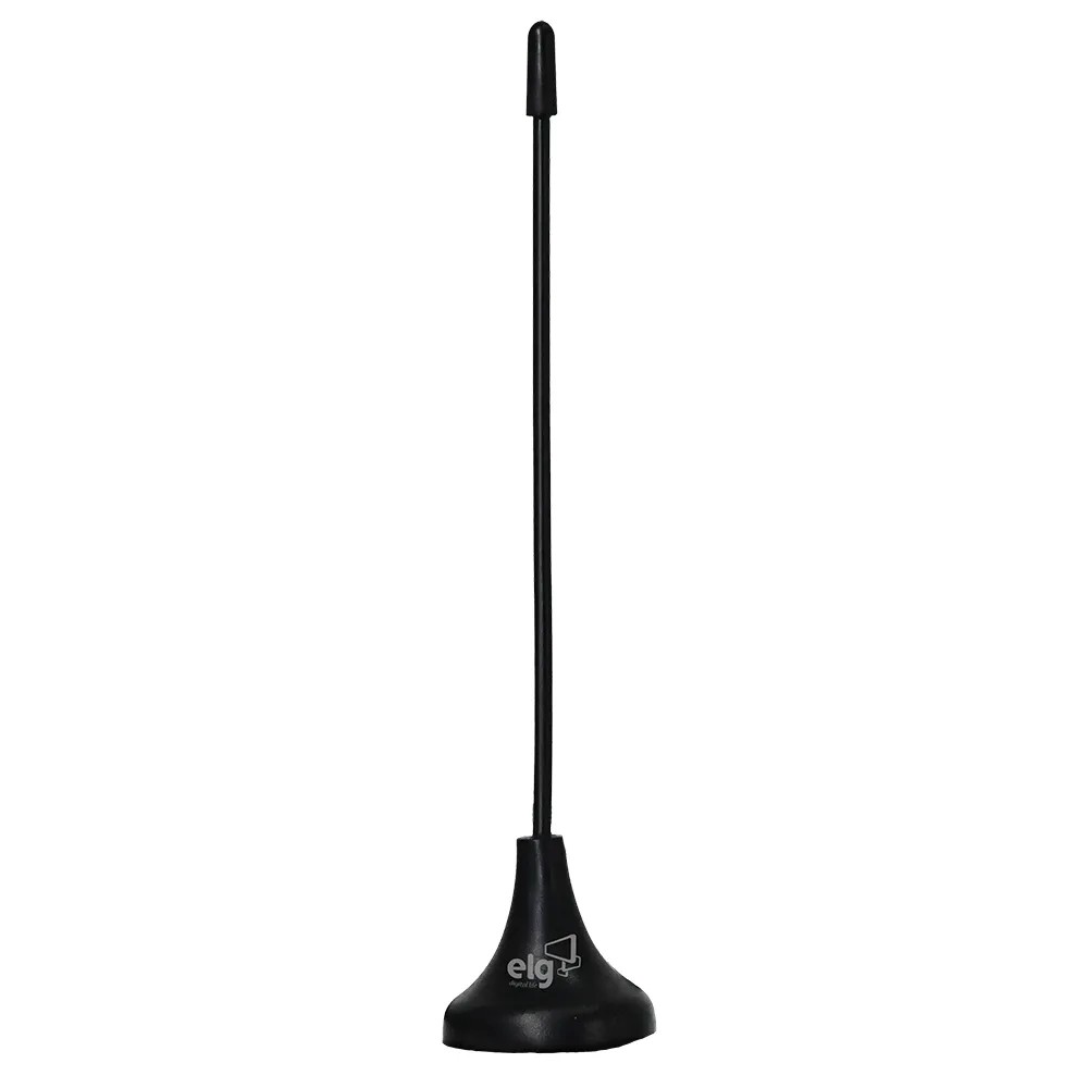 Antena Analógica/Digital Interna 4K Hdr - Hdtv, Uhf, Vhf - Com Cabo Coaxial De 2,5M Smart View Elg