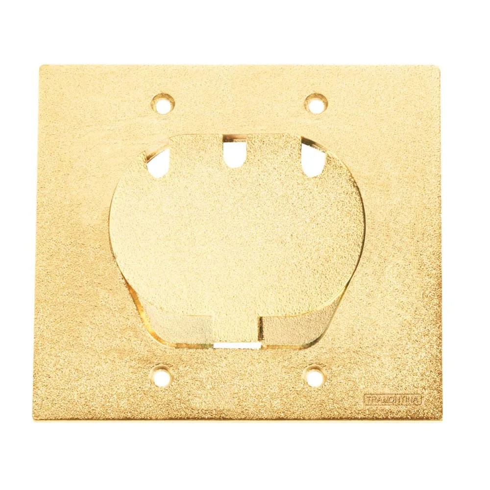 Tampa De Piso Unha Simples Para Tomada Rj45 4x4 56121209 Tramontina