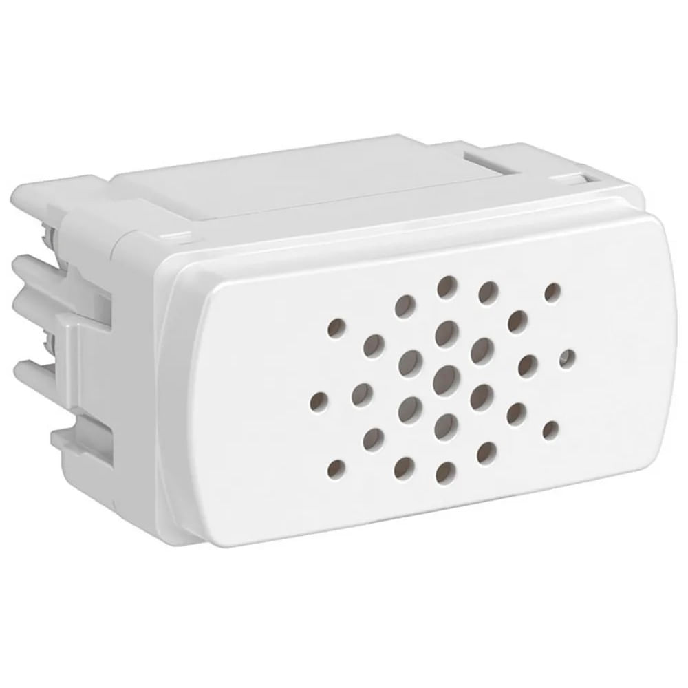 Módulo Campainha Cigarra 127v 1m Branco Miluz Schneider